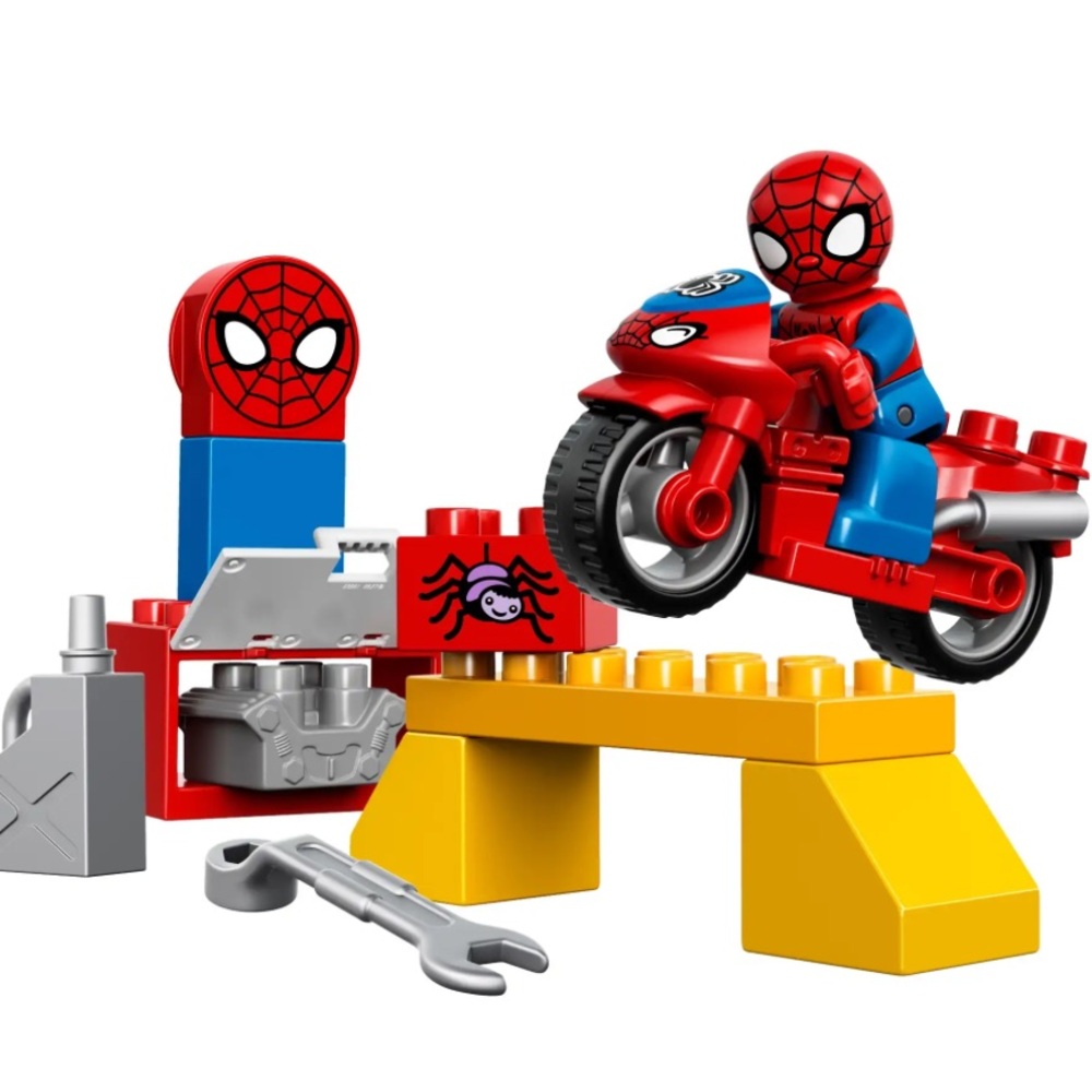 LEGO Duplo - 10607 Spider-Man Bike Workshop
